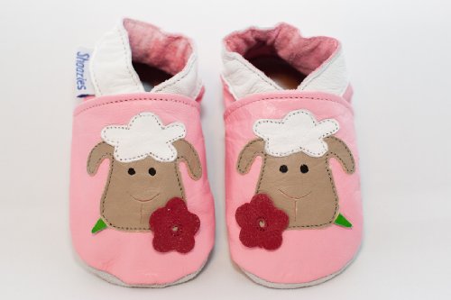 Soft leather baby shoes sheep
