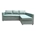 Produktbild Furniture 247 3-Sitzer L-förmige Schlafcouch