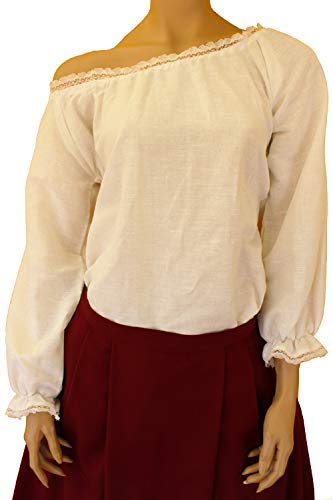 Blusa medieval Kristina de Suecia