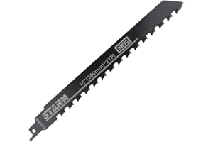 Jooheli Lama per Sega a Gattuccio,Lame per Sega in Metallo Duro Acciaio Metallo Legno Pietra,Perfette per Tagliare Pareti in Mattoni, Cemento Cellulare,Legno,Lunghezza 305 mm(S1543HM)