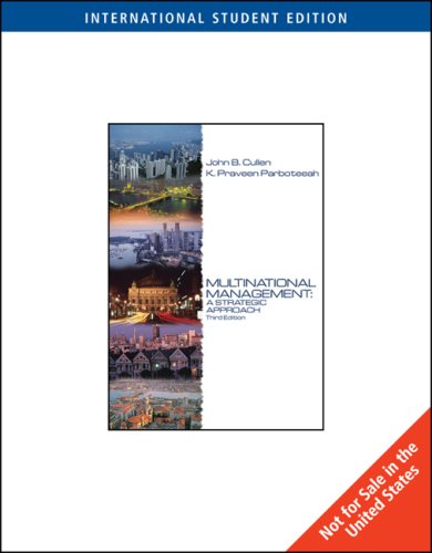 Multinational Management