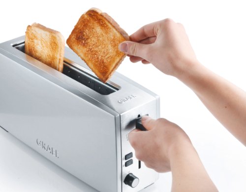 Graef Langschlitz-Toaster TO 90, Edelstahl, silber - 5