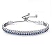 Produktbild MATBC Trendy 3 Farben Mode Charms Zirkonia Tennis Bracelet & Bangles Für Frauen Weibliche Geschenke New Luxury Schmuck