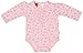 Pumpkin Patch Baby-Girls Snowflake Bodysuit, Crystal Pink, 0-3 Months