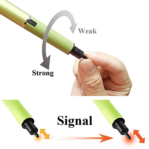 Aktiver Stylus Stift mit 1.9mm Feinspitze für iPad Mini, iPad Air, iPad Pro, iPhone 7, iPhone 6, iPhone 5, Samsung, Smart Phones & Tablets & Notebooks (Grün) - 2