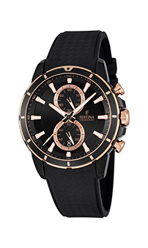 Festina Herren-Armbanduhr Chronograph Quarz Plastik F16852/1