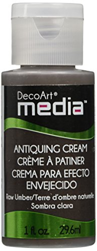 DecoArt Media Antiquing Crema, Ocre Oscuro