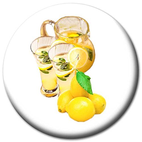 Magnettafel Zitronen – Fruchtige Design Metall Magnetpinnwand 40×30 cm – Memoboard Pinnwand Küche Essen & Trinken mit Motiv: Zitronenscheiben – inkl. 4 Magnete mit Bild Zitrone für Magnetwand – Original GUMA Magneticum® - 7