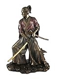 samurai figuren Höhe 26 cm. Bushido Samurai-Statue, Krieger-Figur, Martial Arts 