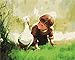 Produktbild LKHOV Malen nach Zahlen Little Boy Goose DIY Ölgemälde Bild nach Zahlen Erwachsenen Farbton Acryl Malerei Kalligraphie nach Anzahl Kind Geschenk