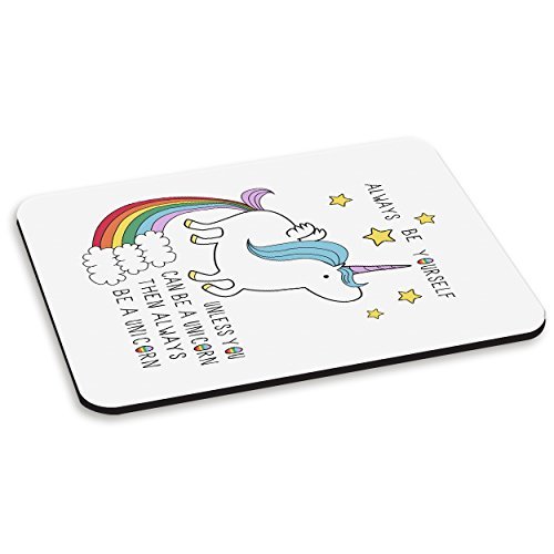 EINHORN IMMER SEIEN SIE SICH PC COMPUTER MAUSPAD - Tier Einhörner Rainbows