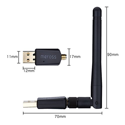 Adaptador Antena WIFI USB de Largo Alcance 600Mbps de Victsing  wifi Adaptador Inal  mbrico Dual Band  5GHz 433Mbps   2 4GHz 150Mbps  Con Antena 5dBi Dongle Wifi mini Receptor para Windows XP Vista 7 8 8 1 10 MAC OS Linux