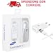 Produktbild Netzteil Ladegerät KFZ Ladegerät Original Samsung Fast Charger Schnellladegerät Micro USB Galaxy S6 S7 EDGE ep-ta20ewe 2 A 10 W Weiß ETA-U90EWE Travel Ladegerät Stecker Wand BLISTER Travel Adapter Charger 5 V 9 V