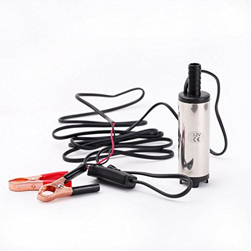 Signswise 38mm 12V 40W Mini Tauchpumpe Wasserpumpe Transfer Pumpe für Auto KFZ Diesel Öl Heizöl