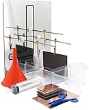 kunststoff verchromen schweiz 3 x Gewindestange aus Edelstahl, 4 Krokodilklemmen, 3 x Magnet Aufhängung Normal, 1 x Magnetaufhängung stark