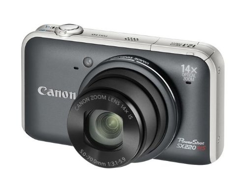 Canon PowerShot SX220 HS Digitalkamera (12 Megapixel, 14-fach opt. Zoom, 7,6 cm (3 Zoll) Display, Full HD, bildstabilisiert) grau Canon PowerShot SX220 HS Digitalkamera (12 Megapixel, 14-fach opt. Zoom, 7,6 cm (3 Zoll) Display, Full HD, bildstabilisiert) grau Bilder