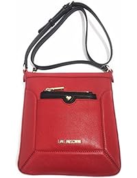 Love Moschino - Bolso cruzados para mujer rojo ROSSO NERO