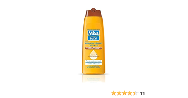 Mixa Bebe Shampooing Demelant Tres Doux Amazon Fr Bebe Et Puericulture