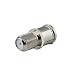 Produktbild Eightwood RF Koaxial DVB-T TV-Tuner Antenne Adapter F Buchse auf DVB-T Buchse / RF koaxiale Adapter gerade für DVB-T / TV Geräte 2 Stücke