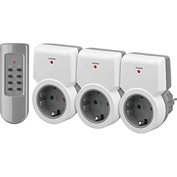 Set Prese Radio 4+1 Telecomando - Controllo Wireless 30m Per Luci E Elettrodomestici - Foto 3