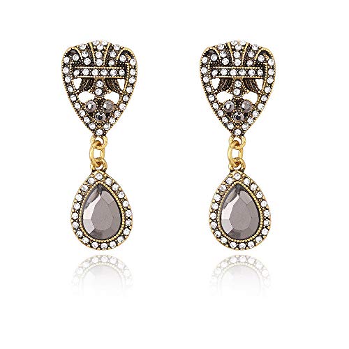 détail EGGofry Tendance pour les femmes d'Europe et d'Amérique Mode Bijoux Meubles anciens en baisse apparente de forage pendentifs, boucles d'oreille clou