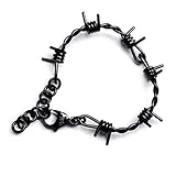 gothic armband nieten Stacheldraht-Armband aus der Kollektion etNox hard and heavy