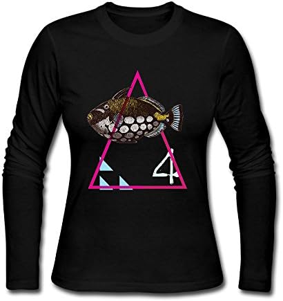 HappySL Poseidon Women's Soft Long Sleeve Round Neck Pullover Sweatshirt Pullover Shirt Tops