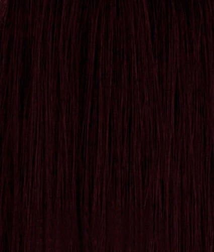 18'' Micro Ring Easy Loop DIY Salon Quality 100% Real Human Hair Extensions (99J- Dark red wine Micro)