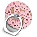 Produktbild beautiful& Vizsla Valentines Day Love Best Dogs Design - Blossom Pink Round 360 Degree Rotating Ring Stand Grip Mounts Phone Holder for Any Smartphones iPhone Or Tablets