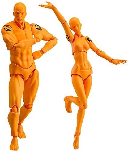 Miraise 2.0 Body Archetype Male Female PVC Body Chan - Kun DX Set Movable Action Figure Model For SHF (Orange female) (Orange male+female)