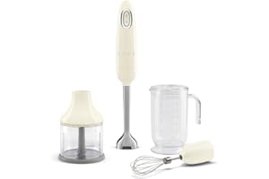 SMEG HBF03CREU Mikser ręczny, Plastik