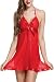 Phwoar Red Net Baby Doll Dresses With G-string Panty RS.349.00