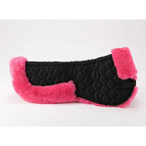 HKM-Lambswool-Saddle-Pad-Pink