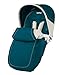 Peg-Pérego Pop-Up Pure – Reversible Seat + Footmuff + Hood + Plastic of Rain Turquesa (Mediterranea)