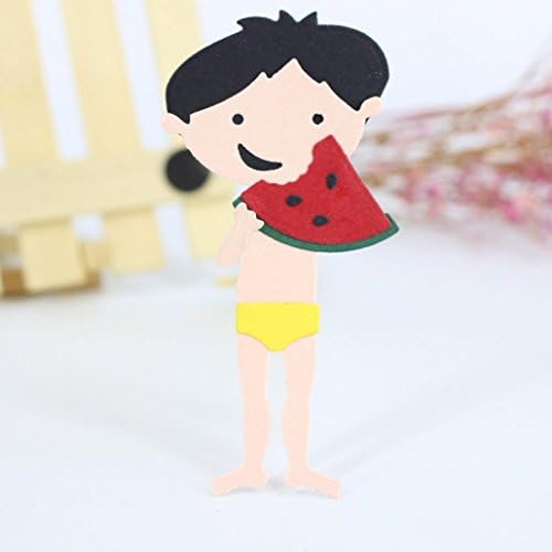 DIY Scrapbooking wyxhkj DIY Beach Toy Metal Cutting Dies Stencil Scrapbooking Album Embossing Craft (L)