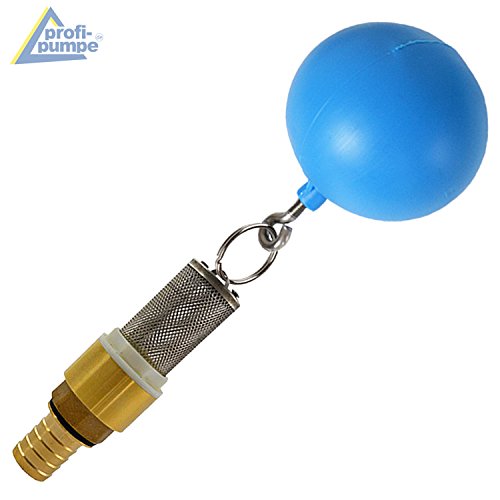 SAUGSCHLAUCH SET Für HAUSWASSERWERK KREISELPUMPE REGENWASSERPUMPE JETPUMPE SCHWIMMENDE ENTNAHME -Ansaug-Set 2 ohne Schlauch, mit Schwimmerkugel, Schlauchtülle und Rückschlagventil aus Messing, Ansaugkorb aus rostfreiem Edelstahl