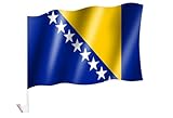 Autoflagge/Autofahne Bosnien Herzegowina