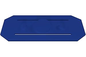 FOSSI3D Schienenverbinder kompatibel für Hot Wheels Schienen Track Adapter Verbindung 10 Stück Farbe Blau