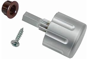 Dörrhandtag dörrknopp badrum husvagn husbil husvagn båt silver 7 x 7 x 28 mm