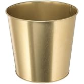 Galvanizli &Ccedil;elik Gold Saksı 19 Cm &Ccedil;i&ccedil;ek Bitki Saksısı Gold Renk 19Cm IKEA