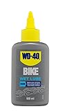 WD-40 BIKE 44687 100 ml Wet Chain Lubricant - Grey