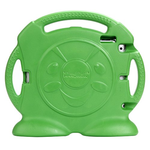 iPad 2/3/4 Schale, iPad 2/3/4 Cover, DeeMall Shock Proof Convertible Handle mit Kickstand Kinder freundliches Schutz Fall for Apple iPad 2 iPad 3 iPad 4 Tablet – Thomas Green - 3