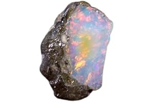 GENERIC Thomassilk Qualitygems Opal lot Black Opal Natural Ethiopian raw Opal Rough Rough Gemstone Birthstone Opal Rainbow fire Opal lot 12.05 Cts. Natural Multi Fire Ethiopian Opal Rough Gemstones KC41