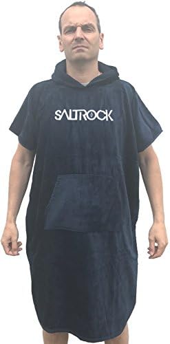 Saltrock Surf Mens Corp Towelling Changing Robe Navy NEW surfers swimming swim
