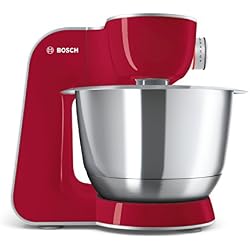 Bosch Electroménager MUM58720 RMCIKFOR00024 Robot ménager, 1000 W, Rouge