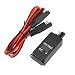 Produktbild PETUNIA Dual USB 4.2A Voltage Display Motorcycle Charger Power Adapter LED Voltmeter - Black