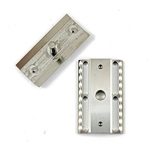 Above The Tie M1 Stainless Steel Closed Comb Safety Razor Head - No Blades Included