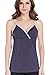Intimate Portal Women Gaia Crossover Nursing Cami Tank by Resili Cotton Dark Gray X-Large