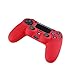 Produktbild Oft Controller Silikon Schutzhülle Sleeve Schutzhülle für PS4 (Playstation 4) Kontrolle rot