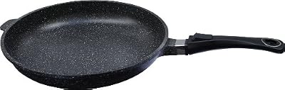 Pradel Excellence - 52410M - Poêle 32 cm "Façon Pierre" en Fonte Aluminium, tous Feux dont Induction
